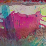 Rema Ghuloum Waking Dream, Reflected Light., 2025 Oil and acrylic gouache on canvas 121.9 x 137.2 cm 48 x 54 in