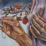 Estelle Simpson, Two Swans, 2024