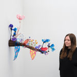 Nathalie Djurberg & Hans Berg’s sculpture.