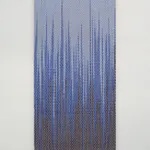 Image of Woven Paint as Warp (Blue Values) #2