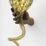 Kelly Akashi's sculpture