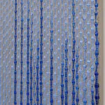 Image of Woven Paint as Warp (Blue Values) #2