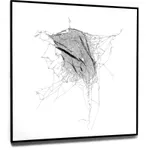 Image of Arachne's handwoven Spider/Web Map