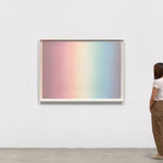 image of Dissolved watercolour rainbow.