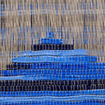 Image of Saban's Woven acrylic painting.