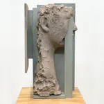 Mark Mander's head sculpture