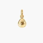 Ole Lynggaard Copenhagen, Gold sweet drops charm with diamond accents