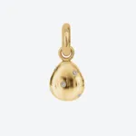 Ole Lynggaard Copenhagen, Gold sweet drops charm with diamond accents