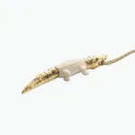 Bibi Van Der Velden, Mammoth Alligator Necklace