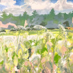 Eric Aho, Easter Sky, 2024