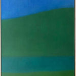 Susan Vecsey, Untitled (Blue/Aqua), 2024