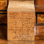 Coulborn antiques 17th century marquetry fall front cabinet on stand