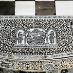 Anglo-Indian Ivory, Ebony and Horn Games Table