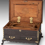 Anglo Indian Carved Sandalwood Box