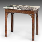 Coulborn Antiques Mid Eighteenth Century Cherry Wood Console Table