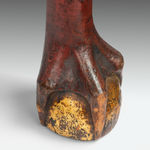 Chinese Export Red Lacquer Armchair