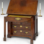 Coulborn antique George II Mahogany Architect's or Artist's Chest