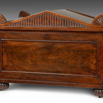 antique Coulborn Regency mahogany cellarette
