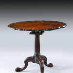 George II Mahogany Tripod Supper Table