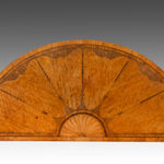 Coulborn George III Marquetry Demi-Lune Side Table