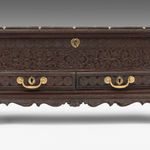 Anglo Indian Carved Sandalwood Box