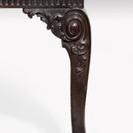 George III Mahogany Hall Bench John Linnell