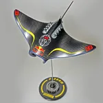 Alastair Gibson, Keyring - Racing Piranha