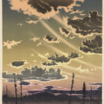 Kurt Kranz, Abend über den Tunturi, c.1945