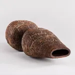 Waistel Cooper, Totemic double-form waisted vase, 1960s