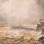 Elsie Marian Henderson, Iris and Waterlilies, 1933