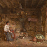 William Heath Wilson, A view of Cairo looking towards the Citadel Mosque of Mohammed Ali