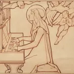 Robert Burns ARSA, St Cecilia, c.1923