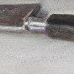 Avigdor Arikha, Knife, 1982