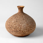 Waistel Cooper, Large baluster lamp base of globular form, c.1968-1972