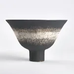Waistel Cooper, Tall-footed pedestal bowl, c.1992