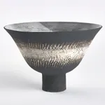 Waistel Cooper, Tall-footed pedestal bowl, c.1992