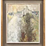 Ian Fleming RSA RSW, Winter Hedgerow, 1969/70