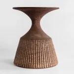 Waistel Cooper, Mallet form vase, 1960s-1970s