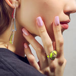 Maya, Cosmic: Saturn ring with sapphire