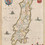 Herman Moll, Worcestershire, 1739