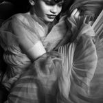 Robin de Puy, Uli with dotted dress #2, 2018