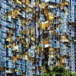 Michel Lamoller, Anthropogenic Mass 9 (Shanghai), 2022