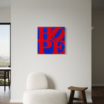 Robert Indiana, Hope (Red/Blue), 2012