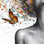 Ashvin Harrison, The Garden Girl (Hand Embellished Giclée), 2024