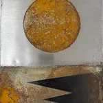 Luis Alberto Álvarez López, Metal Plate No.9, 2022