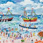 Simeon Stafford, Evening in the Park, Penzance