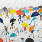 Simeon Stafford, Evening in the Park, Penzance