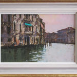 David Sawyer RBA, View from the Accademia Bridge