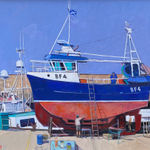 Robert Kelsey DA MUniv PAI FRSA, Trevone Bay