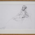 Carol Peace, Sitting Cross Legged, u/f